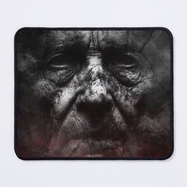 Item preview, face old art pain suffering neutralization resignation surreal designed and sold by MaciejPetelski.