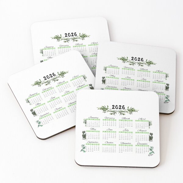 Item preview, 2026 Yearly Calendar Plant Design designed and sold by iRenza.