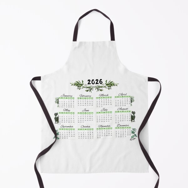 Item preview, 2026 Yearly Calendar Plant Design designed and sold by iRenza.