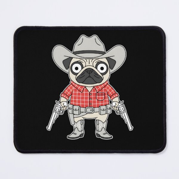 Item preview, Pug Lawman Outlaw designed and sold by Nocturnal-Vines.