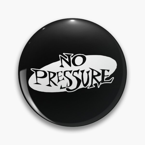 Item preview, No Pressure Merch | Fast Songs, Real Feelings, Zero Pretending designed and sold by SkullsAndShirts.