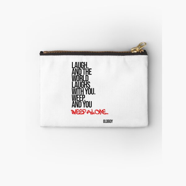 Item preview, Oldboy Quote Typography (Laugh & Weep) designed and sold by Enea Kelo.