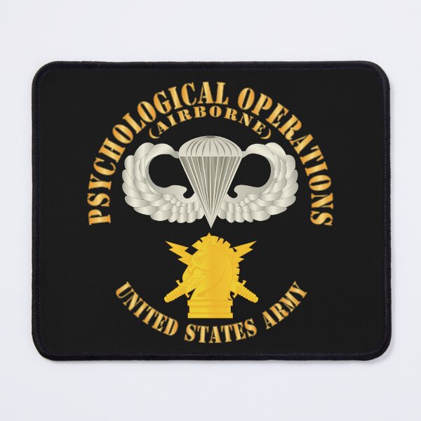 Item preview, Army - Psychological Operations w Airborne Badge - Br X 300 designed and sold by Military Insignia Products.