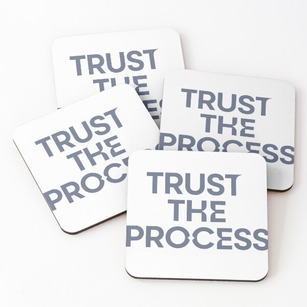 Item preview, TRUST THE PROCESS – Minimalist Motivation Typography designed and sold by andry01.