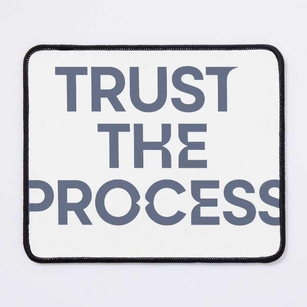 Item preview, TRUST THE PROCESS – Minimalist Motivation Typography designed and sold by andry01.