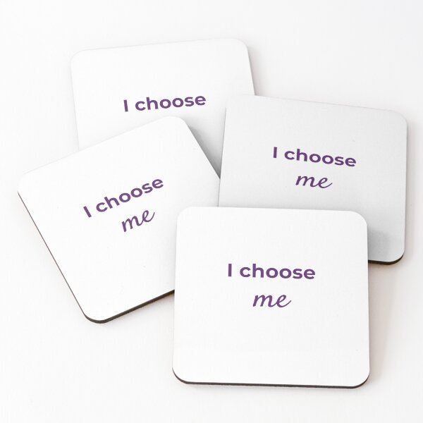 Item preview, I choose me - Minimalist statement designed and sold by Bianca Eder - Healing Collection.