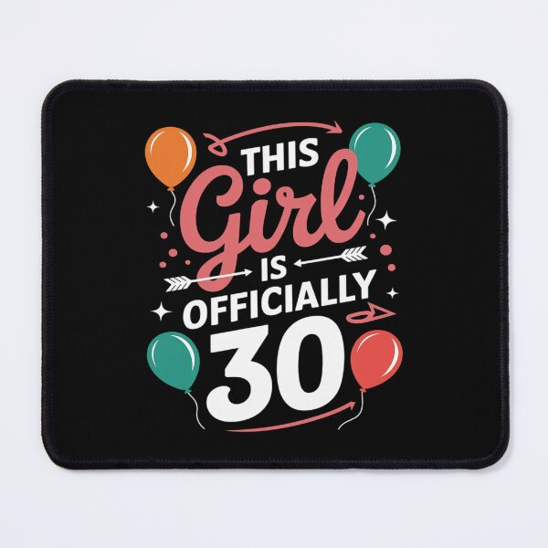 Item preview, This Girl Is Officially 30 Birthday Old Age Years Girls designed and sold by MarryIsMonth.
