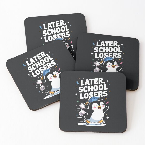 Item preview, Later School Losers – Funny Graduation Sarcastic Humor designed and sold by Taans-Creation.