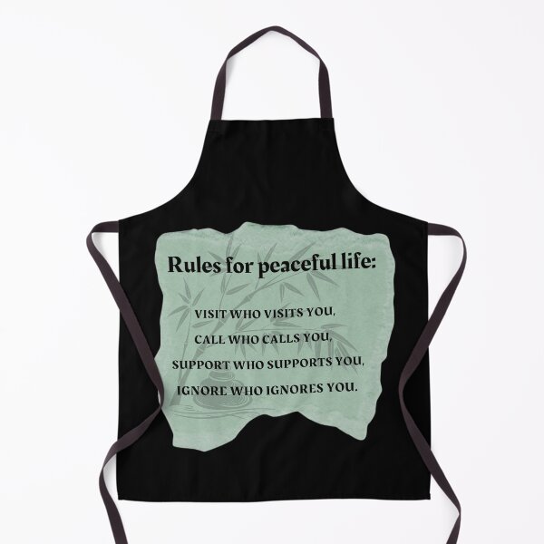 Item preview, Rules for peaceful life designed and sold by JokeAndStyle.