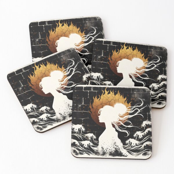 Item preview, Black White and Gold, Ai Generated Art  designed and sold by ACC .