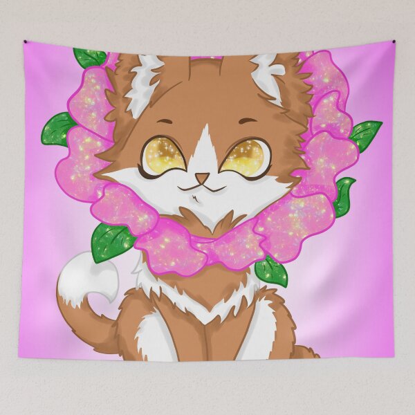 Item preview, Kitten in the bloom designed and sold by "mariadreamart".