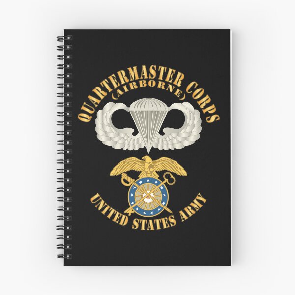 Item preview, Army - Quartermaster Corps w Airborne Badge - Br X 300 designed and sold by Military Insignia Products.