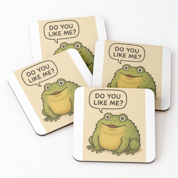 Item preview, #DO YOU LIKE ME ? FROG designed and sold by TIPOTENIOS.