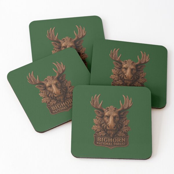 Item preview, Bighorn National Forest designed and sold by Broken Antler Designs .