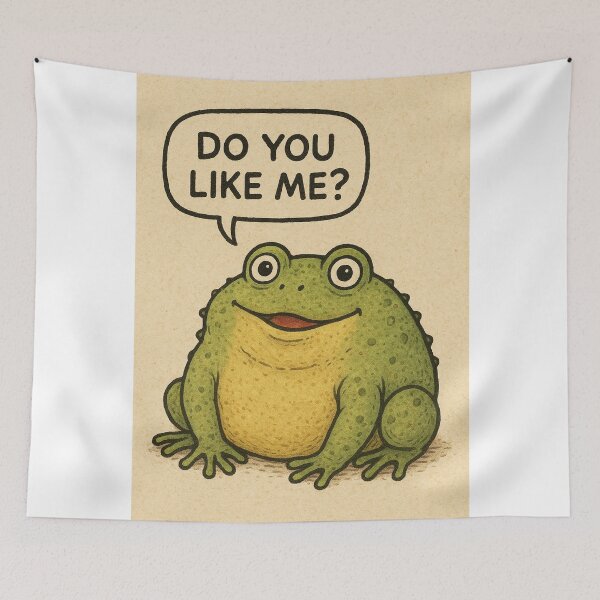 Item preview, #DO YOU LIKE ME ? FROG designed and sold by TIPOTENIOS.