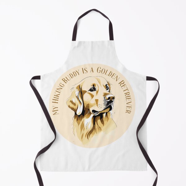 Item preview, My Hiking Buddy Is a Golden Retriever – Dog Lover Hiking Design designed and sold by PixelWaveBD.