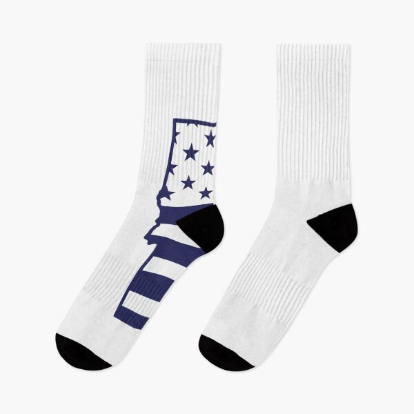 Item preview, Vermont USA Flag Silhouette – Stars and Stripes State Outline designed and sold by Paper Drip.
