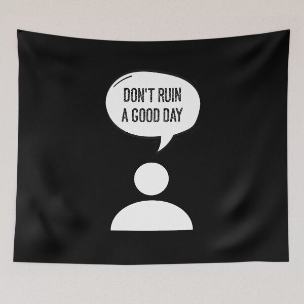 Item preview,  Don't ruin a good day. Broken Smiley designed and sold by ALL ART .