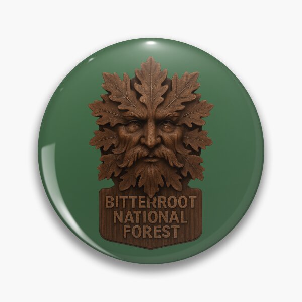 Item preview, Bitterroot National Forest  designed and sold by Broken Antler Designs .