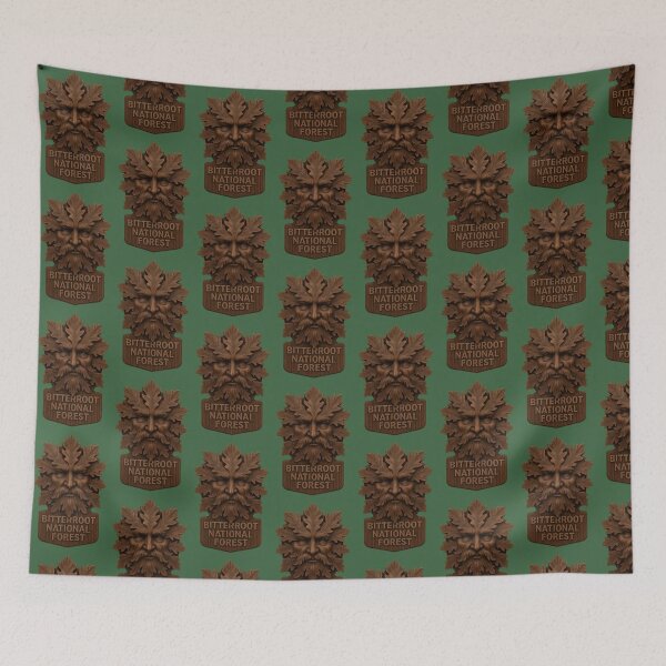 Item preview, Bitterroot National Forest  designed and sold by Broken Antler Designs .