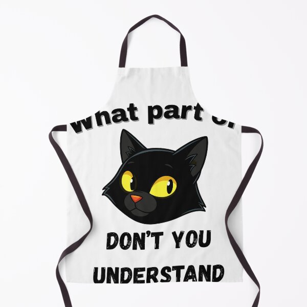 Item preview, Sarcastic Black Cat Quote – What Part of Don’t You Understand? designed and sold by Artistshert.