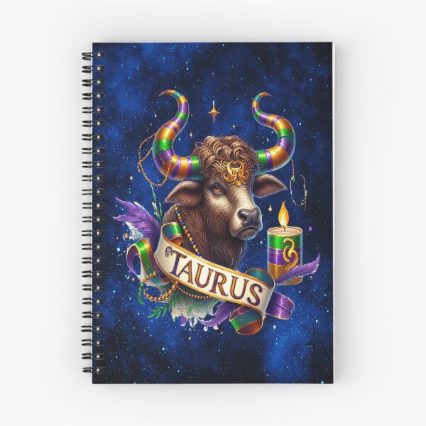 Item preview, Taurus Zodiac – Mardi Gras Power of the Golden Bull designed and sold by MysticOzzy.