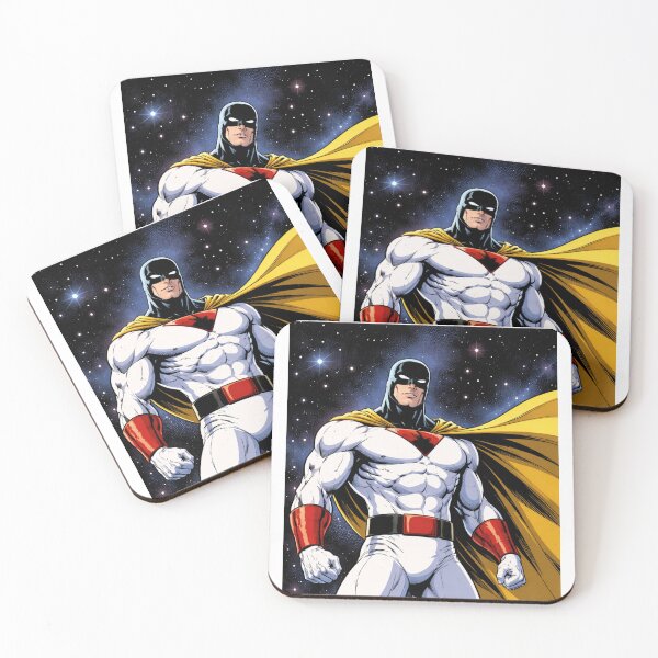 Item preview, Retro Cosmic Guardian – Classic Space Ghost Superhero Art designed and sold by Thogan0416.