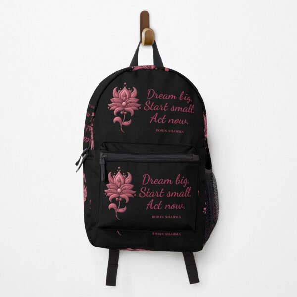Item preview, Dream big. Start small. Act now. – Robin Sharma designed and sold by JokeAndStyle.