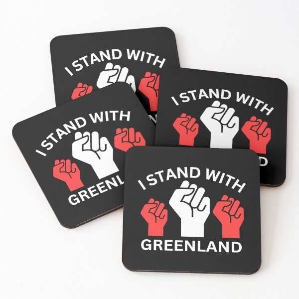 Item preview, I Stand With Greenland designed and sold by ANNINOART ⭐⭐⭐⭐⭐.