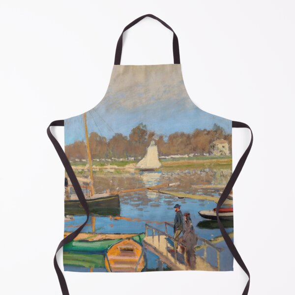 Item preview, Le Bassin Dargenteuil by Claude Monet: Impressionist Harbor Fine Art Poster designed and sold by artofuniverse.