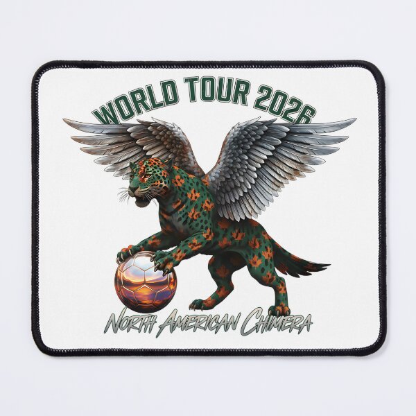 Item preview, 2026 World Tour "Chimera" Limited Edition Tee - Ancient Spirit Modern Game - USA Mexico Canada Fusion Streetwear designed and sold by Lukzol.