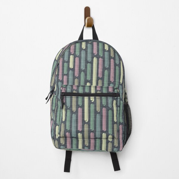Item preview, Retro Multicolor Geometric Capsule Seamless Pattern designed and sold by SylvieVibes.