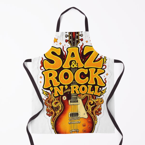 Item preview, SAZ & ROCK 'N ROLL - 70s Psychedelic Anatolian Music Sticker designed and sold by etuvibes.