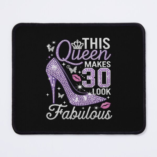 Item preview, This Queen Makes 30 Looks Fabulous 30th Birthday Girls  designed and sold by MarkLeedsArt.