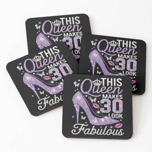 Item preview, This Queen Makes 30 Looks Fabulous 30th Birthday Girls  designed and sold by MarkLeedsArt.