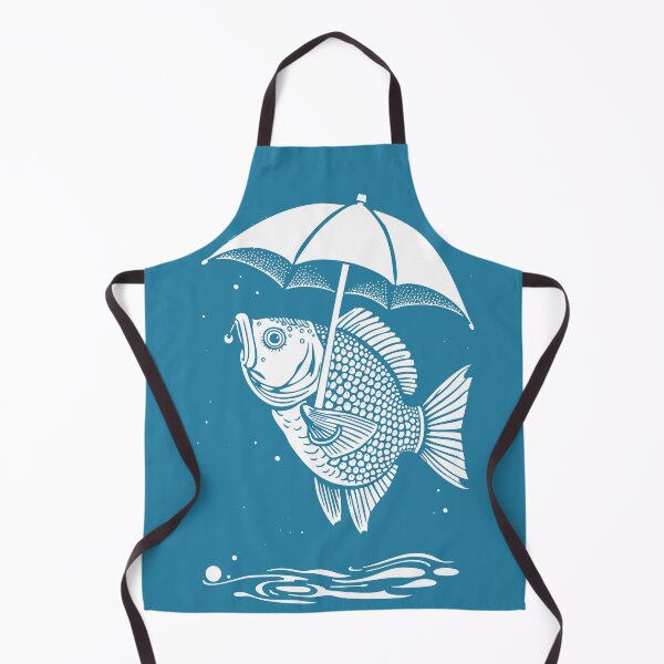 Item preview, a Fish holding an Umbrella designed and sold by close-up.biz.