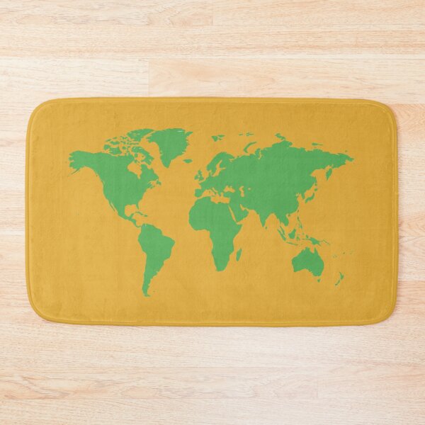 Item preview, Neon Green World Map - Sheldon T-shirt designed and sold by TBBTMania.