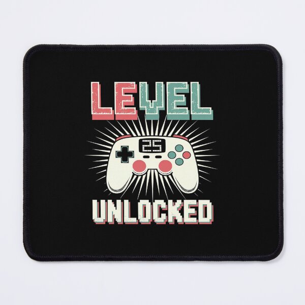 Item preview, Video Games Lover Level 25 Unlocked Gamer 25th Birthday 1  designed and sold by MarkLeedsArt.