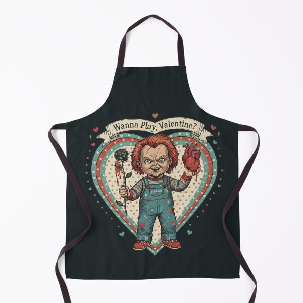 Item preview, Vintage Good Guy Valentine - Horror Heart Tattoo Style designed and sold by Art's Diner.