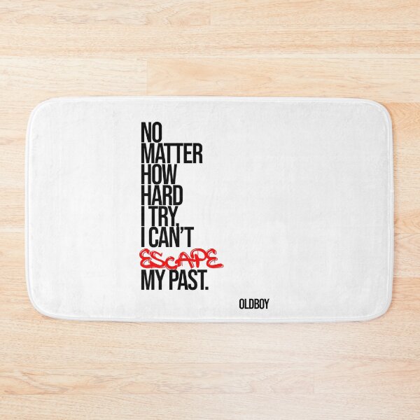 Item preview, Oldboy Quote Typography (Escape my past) designed and sold by Enea Kelo.