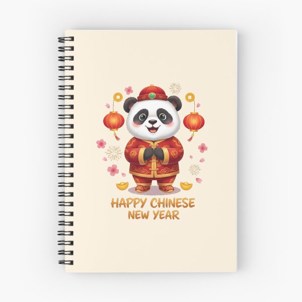 Item preview, Happy Chinese New Year Panda – Cute Lunar New Year Celebration designed and sold by PunchDrop.
