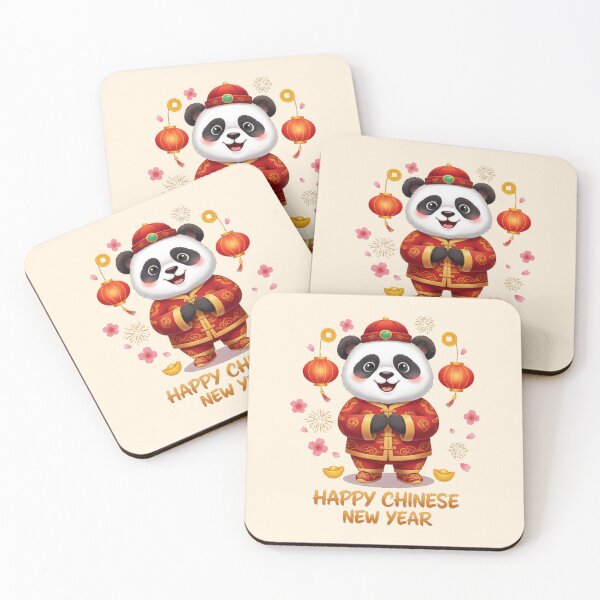 Item preview, Happy Chinese New Year Panda – Cute Lunar New Year Celebration designed and sold by PunchDrop.