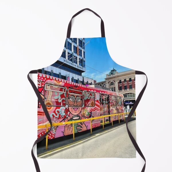 Item preview, Tram on Busy Street designed and sold by Khaactorwriter.