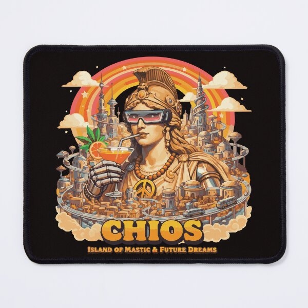 Item preview, Retro Athena: Chios Island Future Dreams designed and sold by Virtualstars.