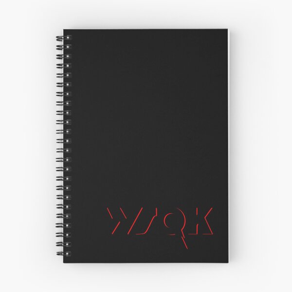 Item preview, WSQK: Radio Station Red Black Logo  designed and sold by SawaOne.