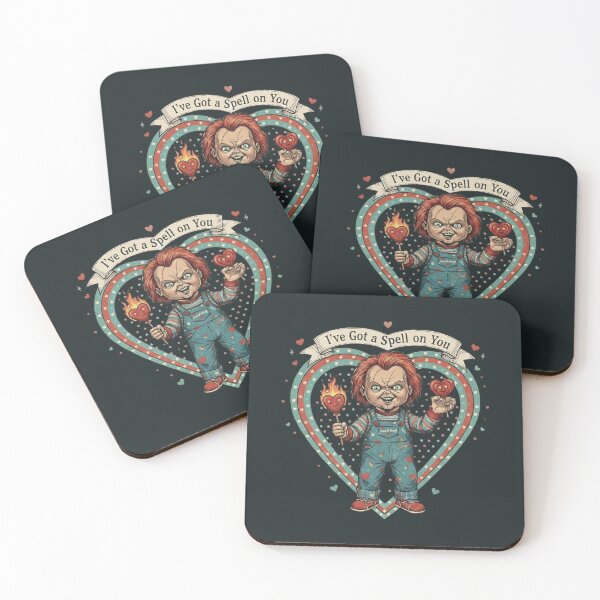 Item preview, Chucky Heart Lollipops - Horror Valentine Art designed and sold by Art's Diner.
