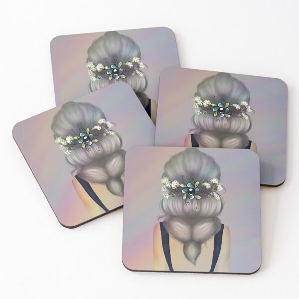 Item preview, Flowers in Her Hair designed and sold by calyfox’s RedBubble Shop.