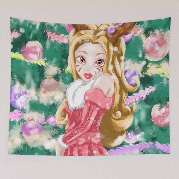 Item preview, By the Christmas tree designed and sold by "mariadreamart".