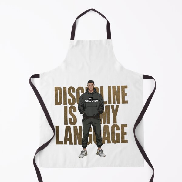 Item preview, No Explanation – Discipline Is My Language | Alpha Mindset Streetwear T-Shirt designed and sold by DevineCouture.
