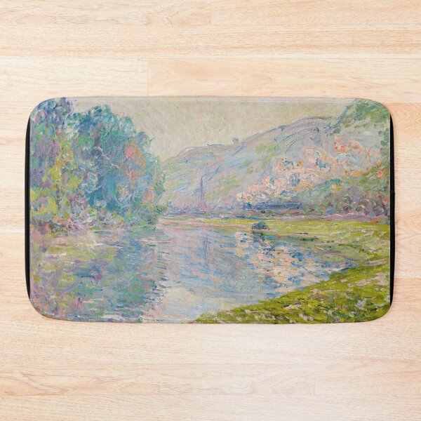 Item preview, Le Train a Jeufosse by Claude Monet: Serene Impressionist Landscape Poster designed and sold by artofuniverse.
